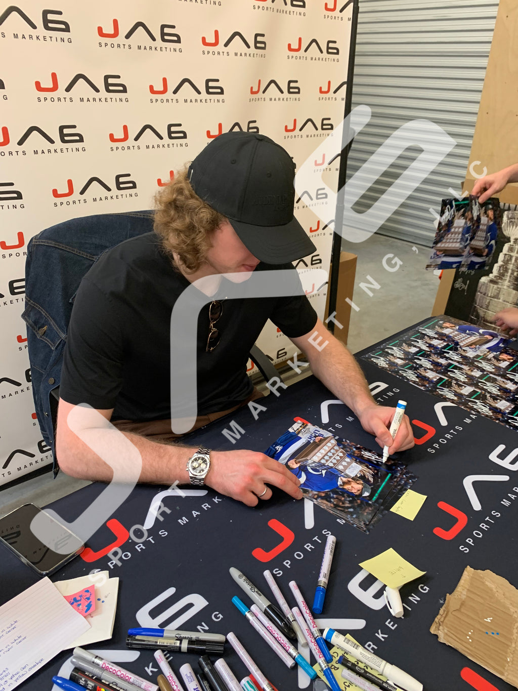 Andrei Vasilevskiy autographed signed 8x10 photo NHL Tampa Bay Lightning JSA COA