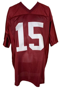 RONNIE HARRISON SIGNED CUSTOM MAROON COLLEGE STYLE AUTOGRAPHED inscribed JERSEY PSA COA