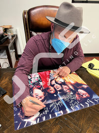 Cast signed inscribed The Goonies 16x20 photo JSA Witness Feldman KeQuan Green