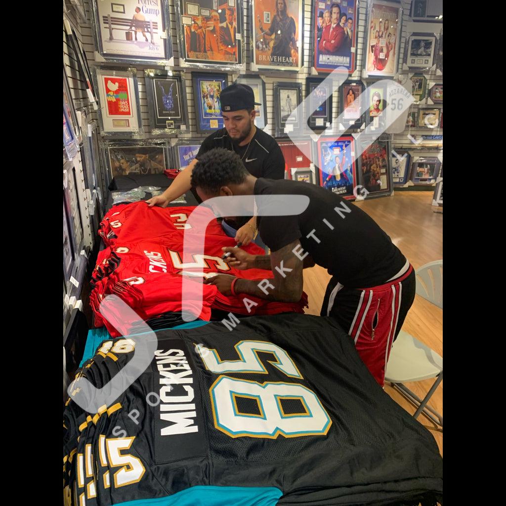 Jaydon Mickens signed inscribed 8x10 photo NFL Tampa Bay Buccaneers JSA COA
