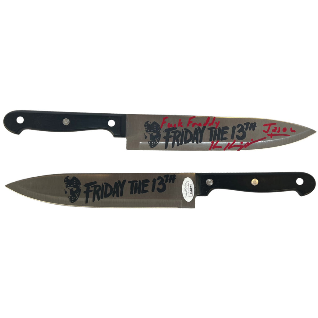 Ken Kirzinger autographed signed inscribed Knife JSA COA Freddy vs. Jason