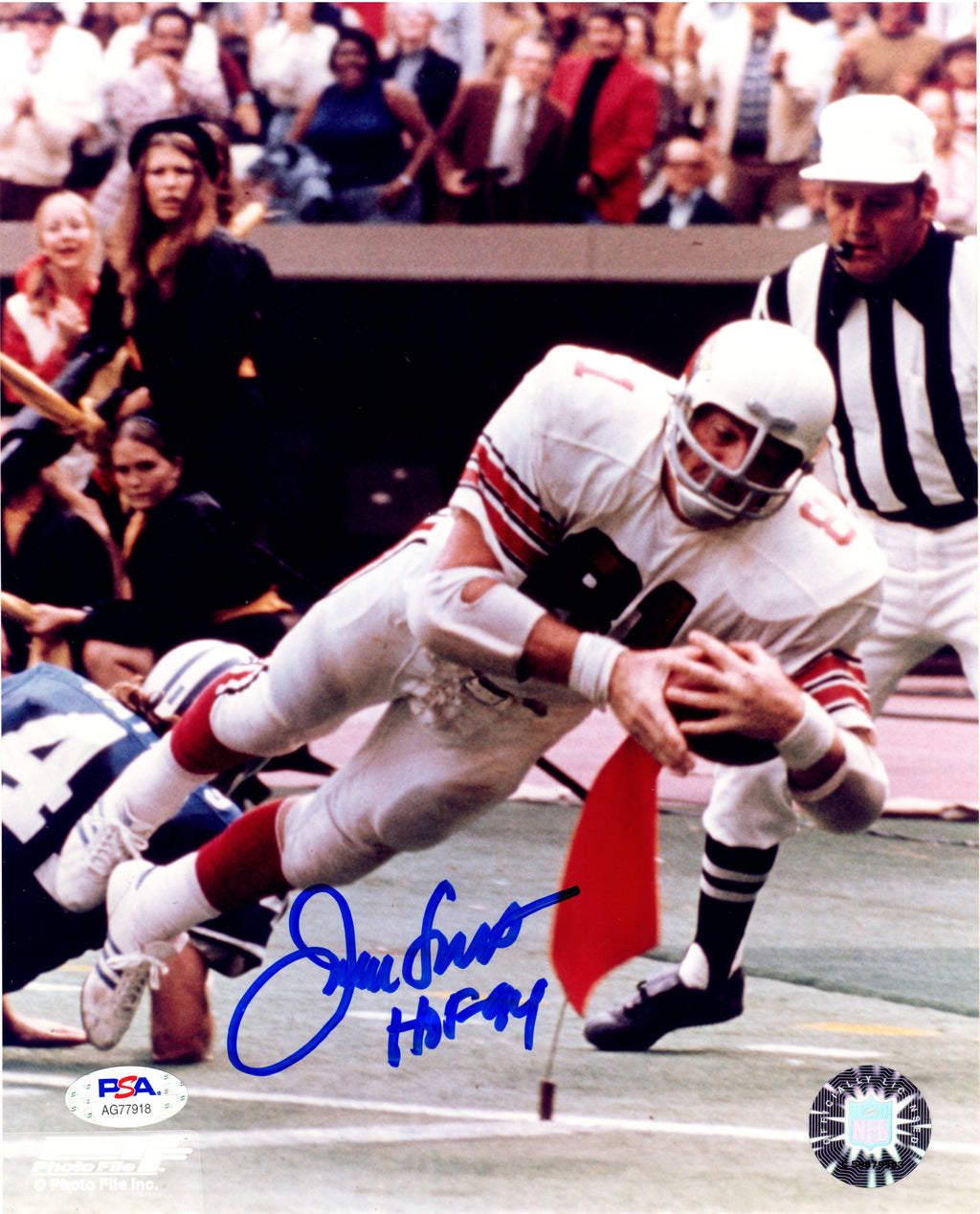 Jackie Smith autographed signed inscribed 8x10 photo NFL St. Louis Cardinals PSA - JAG Sports Marketing