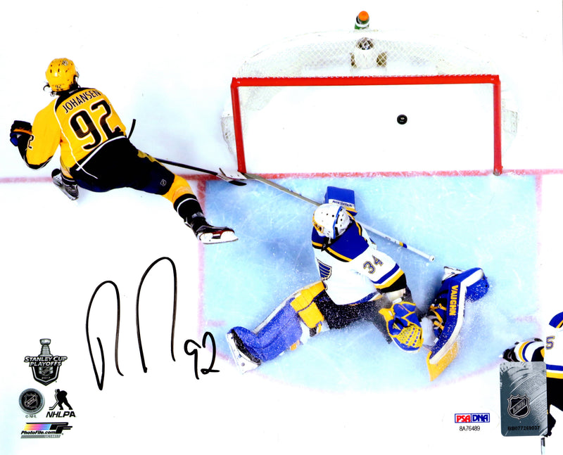Ryan Johansen autographed signed 8x10 photo NHL Nashville Predators PSA COA - JAG Sports Marketing