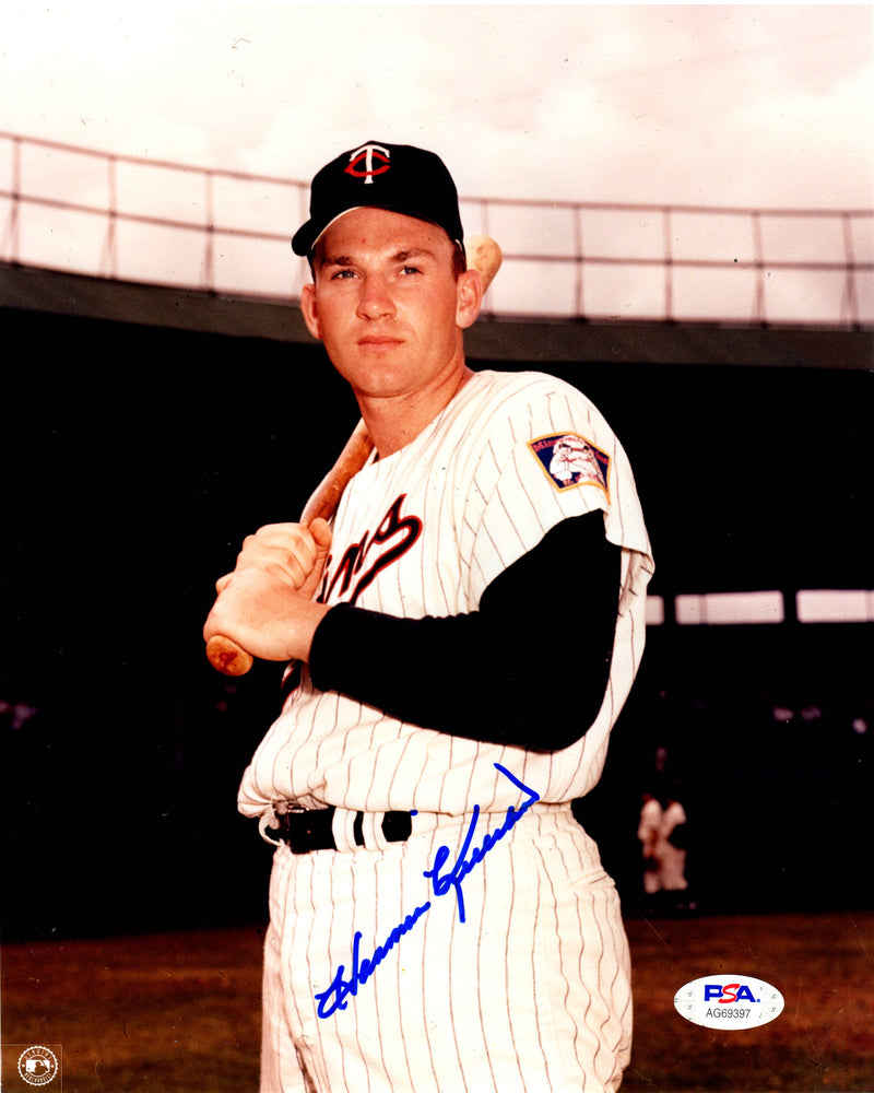 Harmon Killebrew autographed signed 8x10 photo MLB Minnesota Twins PSA COA - JAG Sports Marketing