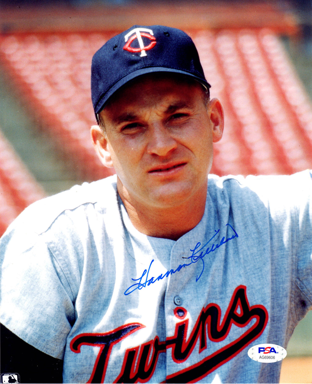 Harmon Killebrew autographed signed 8x10 photo MLB Minnesota Twins PSA COA - JAG Sports Marketing