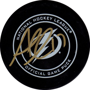 Alex Killorn autographed signed authentic puck NHL Tampa Bay Lightning PSA COA - JAG Sports Marketing