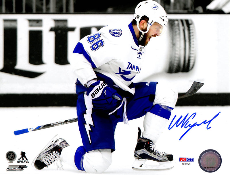 Nikita Kucherov autographed signed 8x10 photo NHL Tampa Bay Lightning PSA COA - JAG Sports Marketing