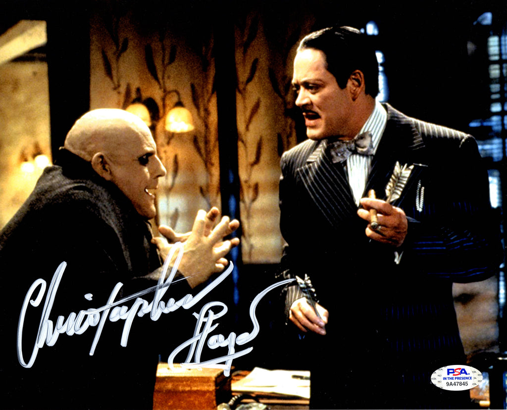 Christopher Lloyd autographed signed 8x10 The Addams Family PSA COA Uncle Fester - JAG Sports Marketing