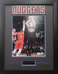 Michael Porter Jr autographed signed 8x10 framed NBA Denver Nuggets PSA COA - JAG Sports Marketing
