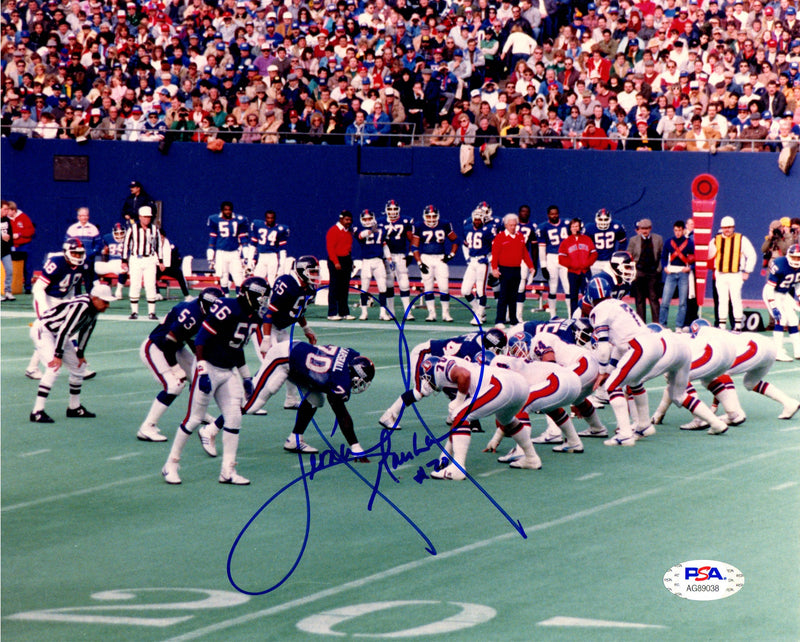 Leonard Marshall autographed signed 8x10 NFL photo New York Giants PSA COA - JAG Sports Marketing