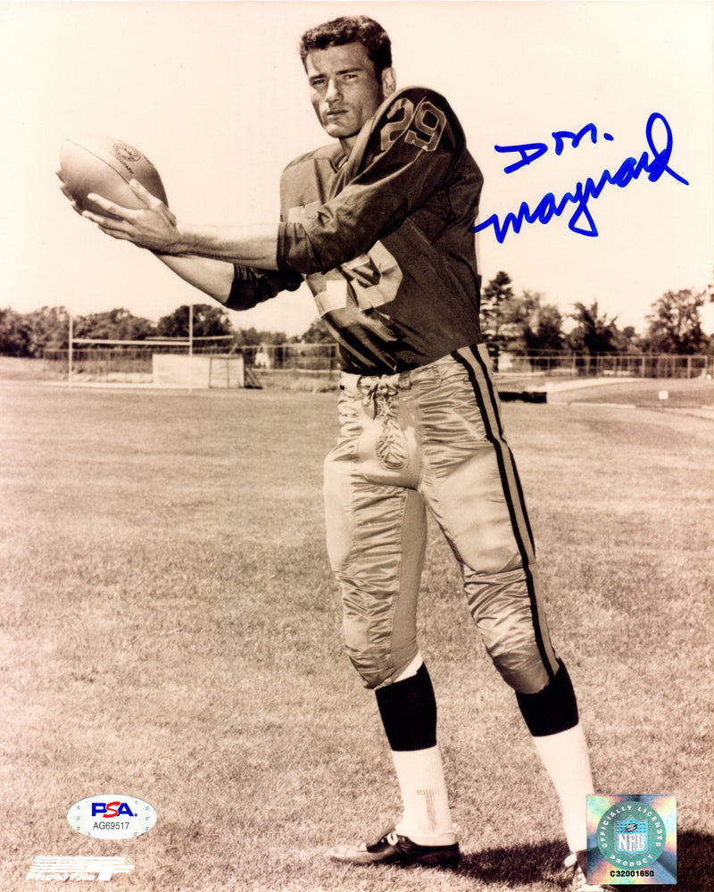 Don Maynard autographed signed 8x10 photo NFL New York Jets PSA COA Super Bowl - JAG Sports Marketing