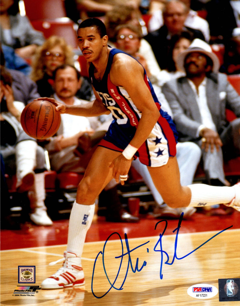 Otis Birdsong autographed signed 8x10 photo NBA New Jersey Nets PSA COA - JAG Sports Marketing