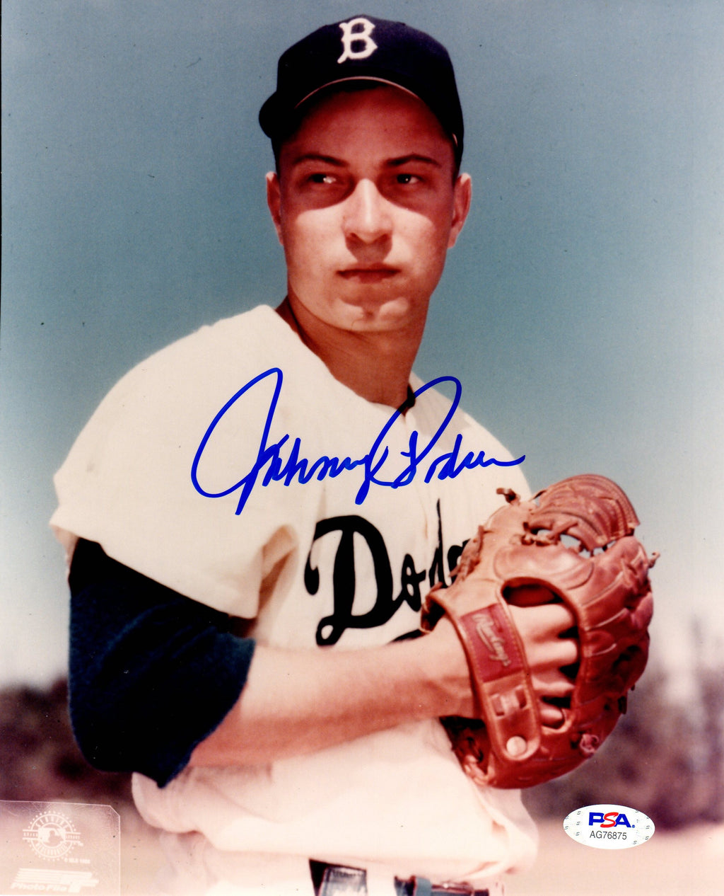 Johnny Podres autographed signed 8x10 photo MLB Brooklyn Dodgers PSA COA - JAG Sports Marketing