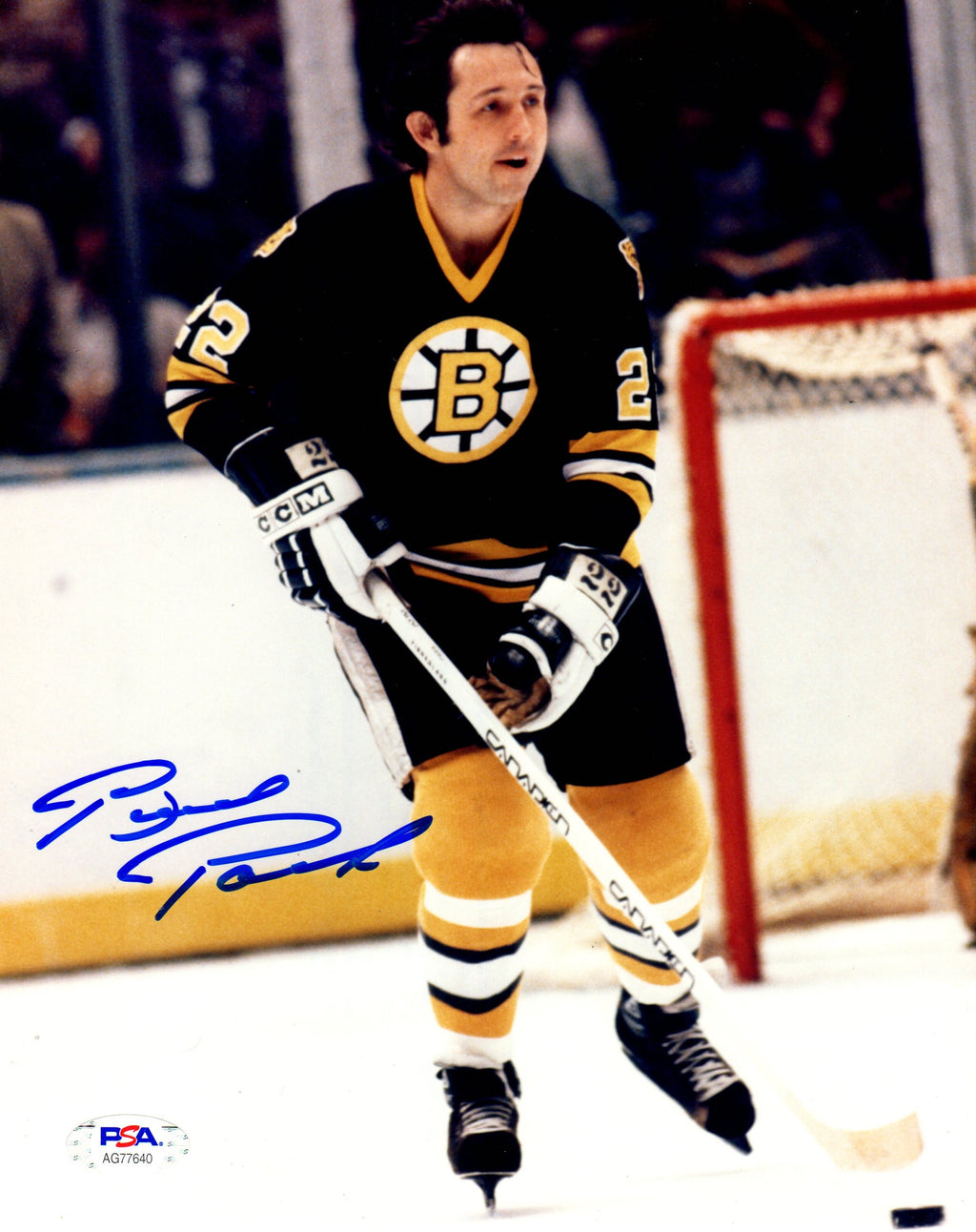 Brad Park autographed signed 8x10 photo NHL Boston Bruins PSA COA - JAG Sports Marketing