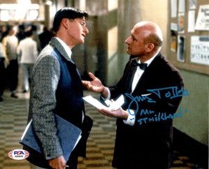 James Tolkan autographed signed 8x10 photo Back To The Future PSA COA Mr Strickland - JAG Sports Marketing