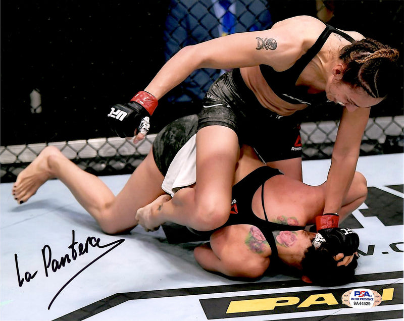 Antonina Shevchenko autographed signed 8x10 photo UFC PSA COA La Pantera - JAG Sports Marketing