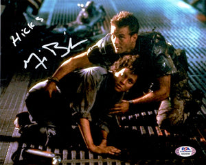 Michael Biehn autographed signed inscribed 8x10 photo Aliens PSA COA Hicks - JAG Sports Marketing