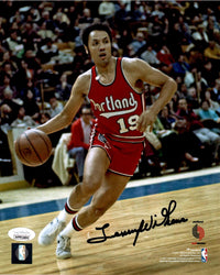 Lenny Wilkens autographed signed 8x10 photo NBA Port Land Trail Blazers JSA COA - JAG Sports Marketing