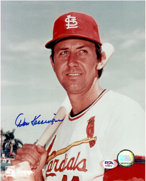 Don Kessinger autographed signed 8x10 photo MLB St. Louis Cardinals PSA COA - JAG Sports Marketing
