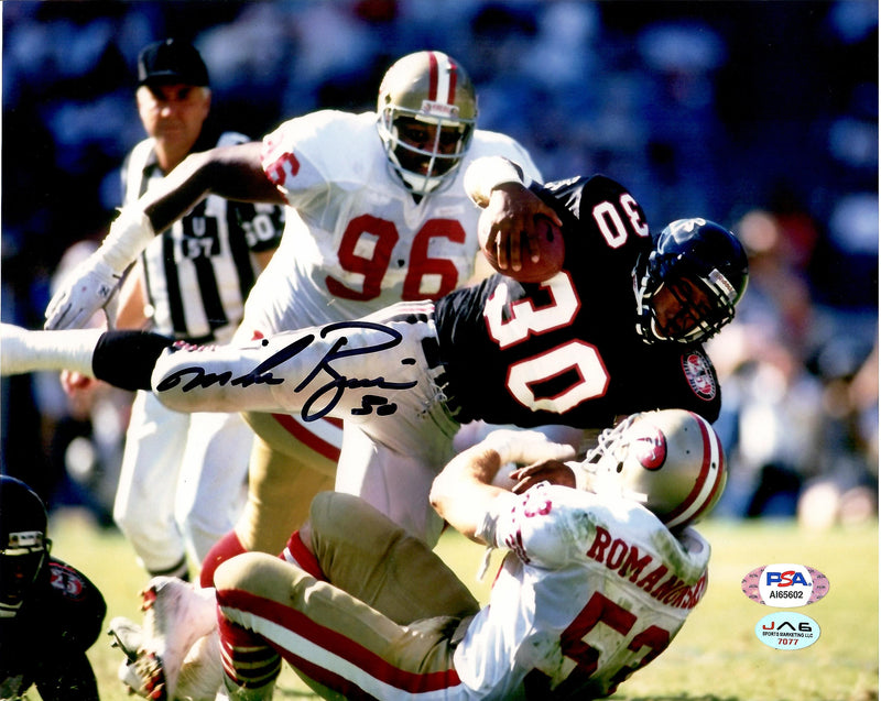 Mike Rozier autographed signed 8x10 photo NFL Atlanta Falcons PSA COA ...