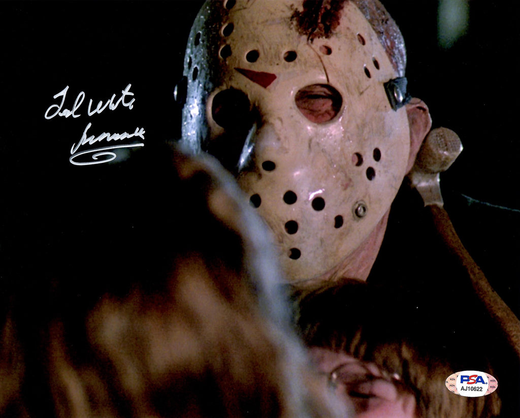 Ted White autographed signed inscribed 8x10 photo Friday The 13th PSA COA Jason - JAG Sports Marketing