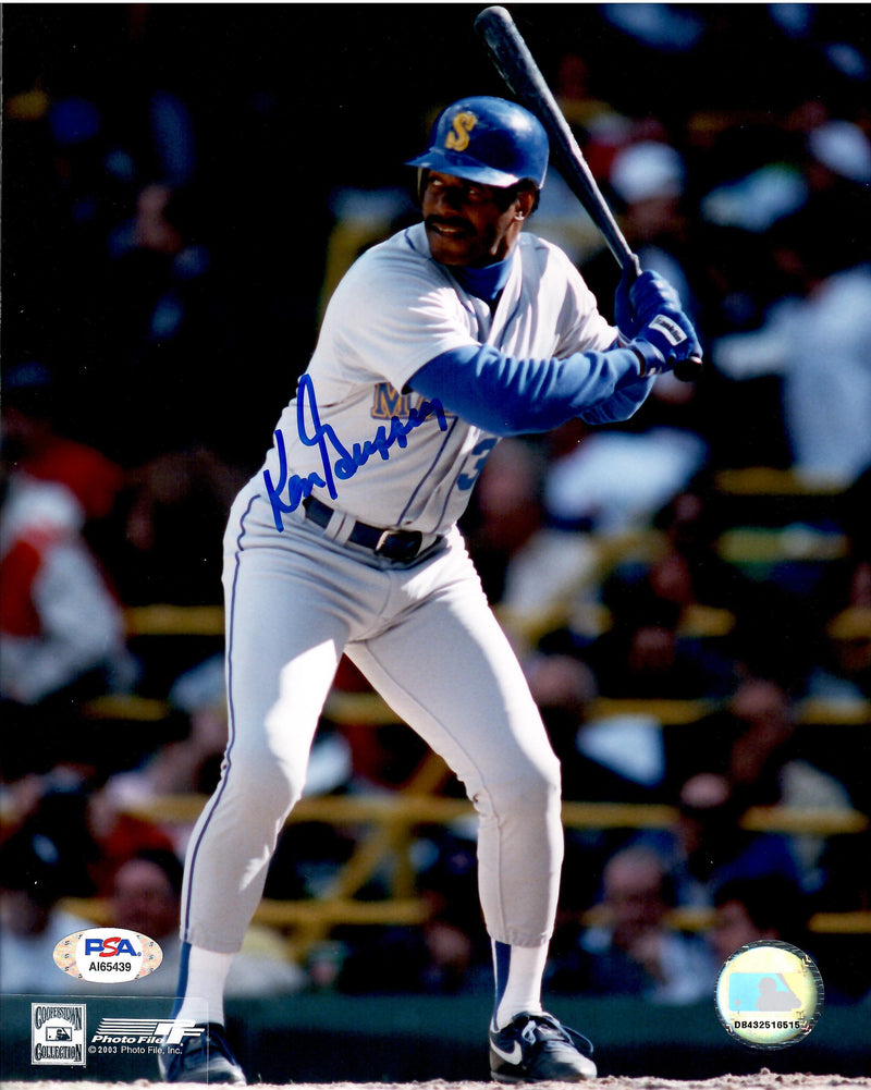 Ken Griffey Sr. autographed signed MLB Seattle Mariners 8x10 photo PSA COA - JAG Sports Marketing