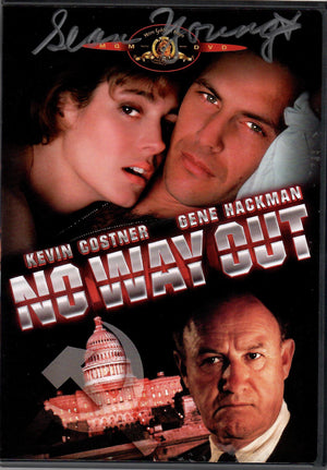 Sean Young autographed DVD cover No Way Out PSA ITP Kevin Costner Susan - JAG Sports Marketing