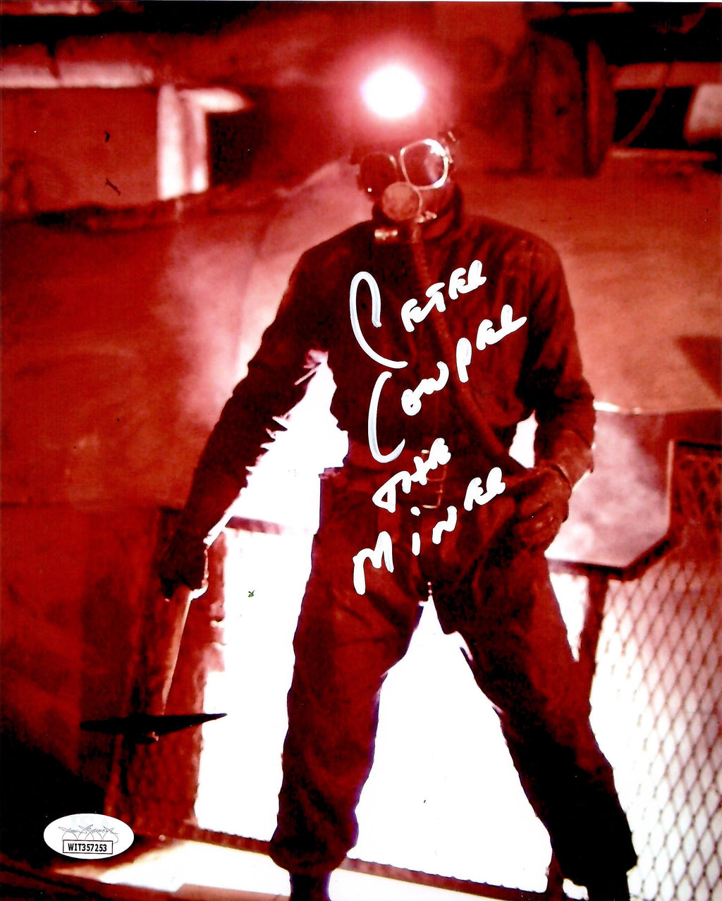 Peter Cowper autographed signed inscribed 8x10 photo My Bloody Valentine JSA COA - JAG Sports Marketing