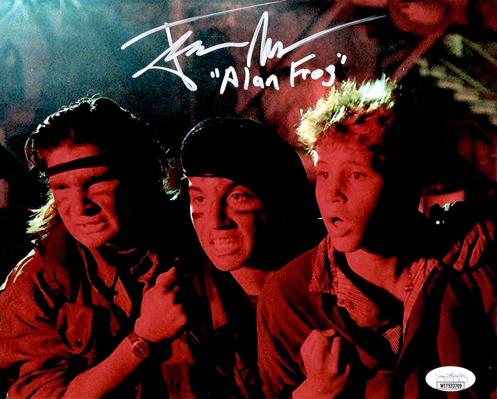 Jamison Newlander autographed signed Inscribed 8x10 photo JSA COA Lost Boys Alan