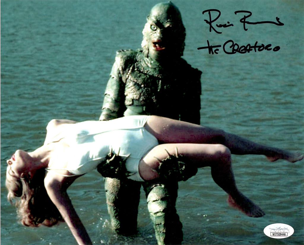 Ricou Browning autographed signed inscribed 8x10 photo Creature from the Black Lagoon JSA