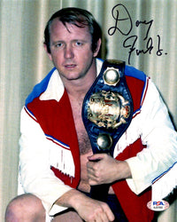 Dory Funk Jr. autographed signed 8x10 photo NWA Champion WWE HOF PSA COA - JAG Sports Marketing