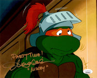 Townsend Coleman signed inscribed 8x10 photo JSA Teenage Mutant Ninja Turtles