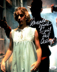 Amanda Wyss signed inscribed 8x10 photo A Nightmare on Elm Street JSA Witness