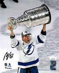 Ondrej Palat autographed signed 8x10 photo NHL Tampa Bay Lightning JSA Witness
