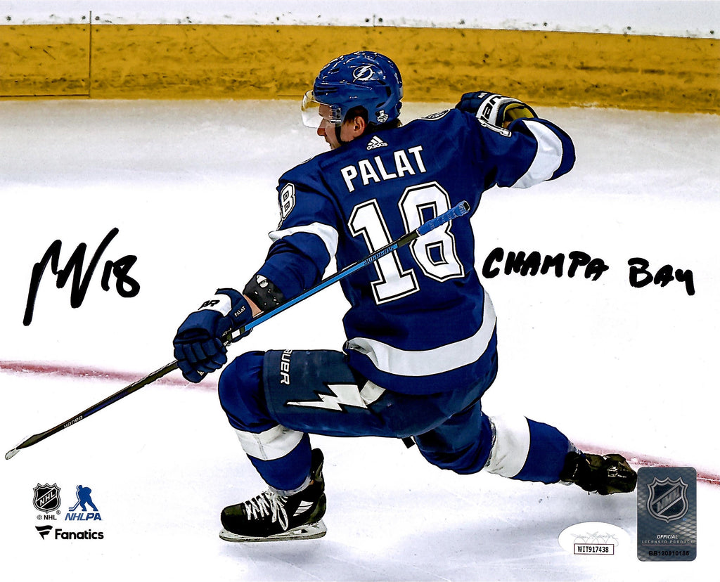 Ondrej Palat autographed signed inscribed 8x10 photo NHL Tampa Bay Lightning JSA