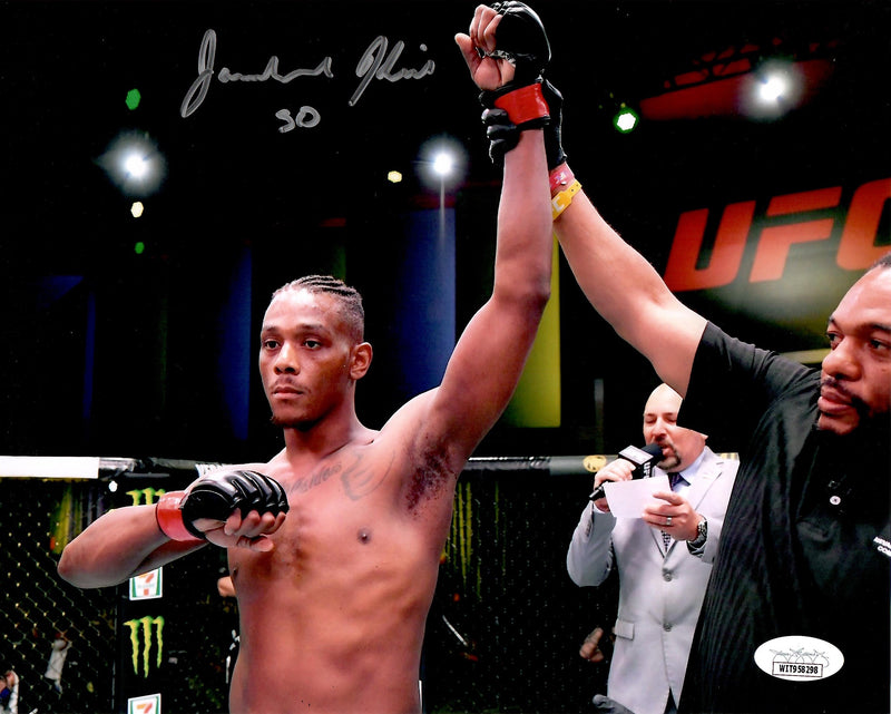 Jamhal Hill autographed signed inscribed 8x10 photo UFC JSA Witness