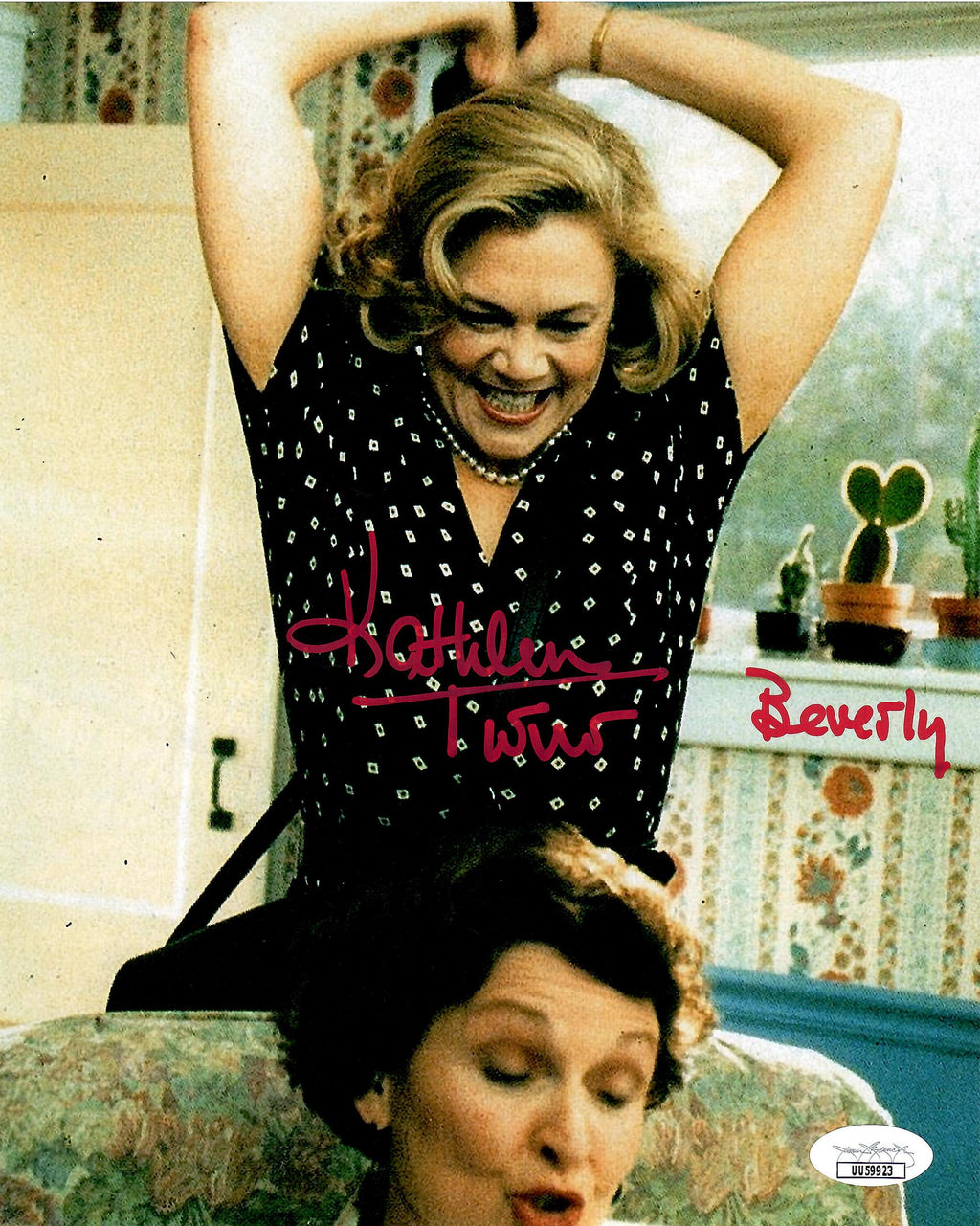Kathleen Turner autographed signed inscribed 8x10 photo Serial Mom JSA COA