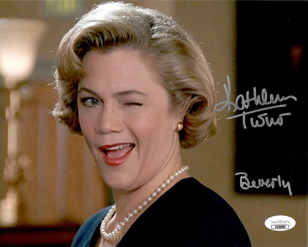 Kathleen Turner autographed signed inscribed 8x10 photo Serial Mom JSA COA