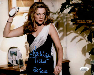 Kathleen Turner auto signed inscribed 8x10 photo The War of the Roses JSA COA