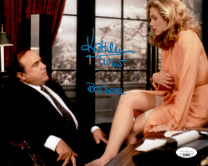 Kathleen Turner auto signed inscribed 8x10 photo The War of the Roses JSA COA