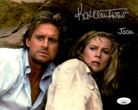 Kathleen Turner autograph signed inscribed 8x10 photo The Jewel of the Nile JSA
