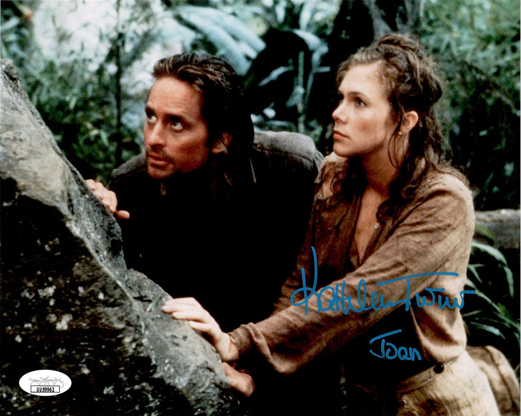Kathleen Turner autograph signed inscribed 8x10 photo The Jewel of the Nile JSA