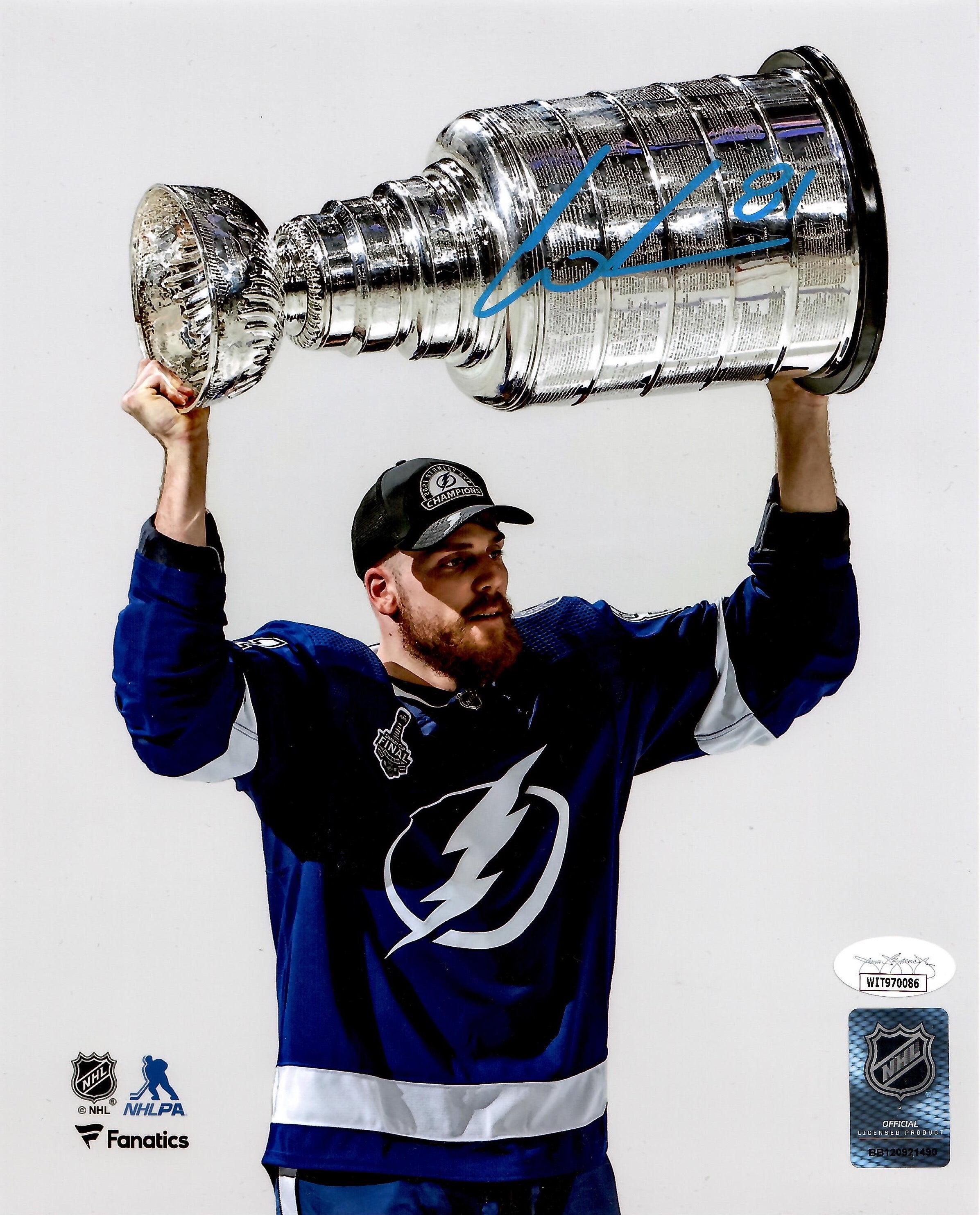Erik Cernak autographed signed 8x10 photo NHL Tampa Bay Lightning JSA – JAG  Sports Marketing