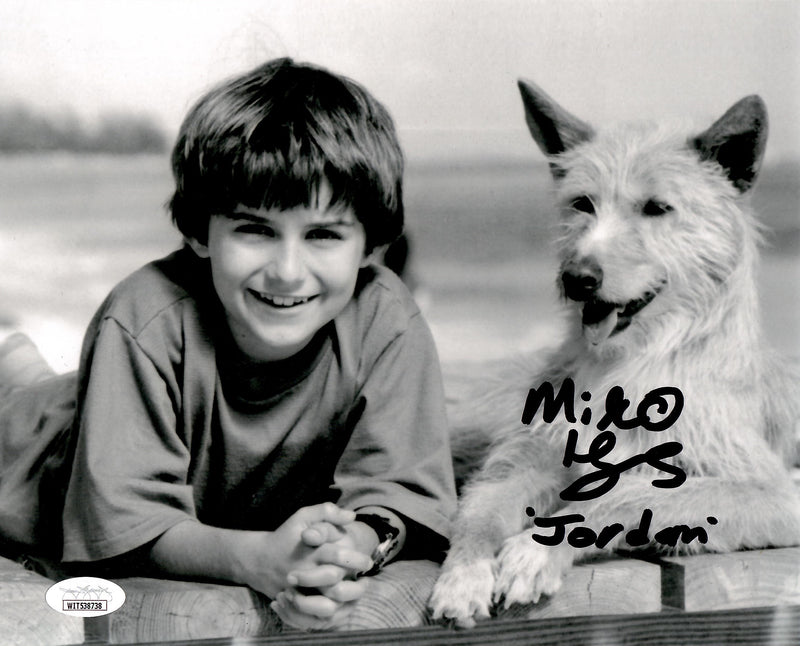 Miko Hughes autographed signed inscribed 8x10 photo Zeus and Roxanne JSA COA