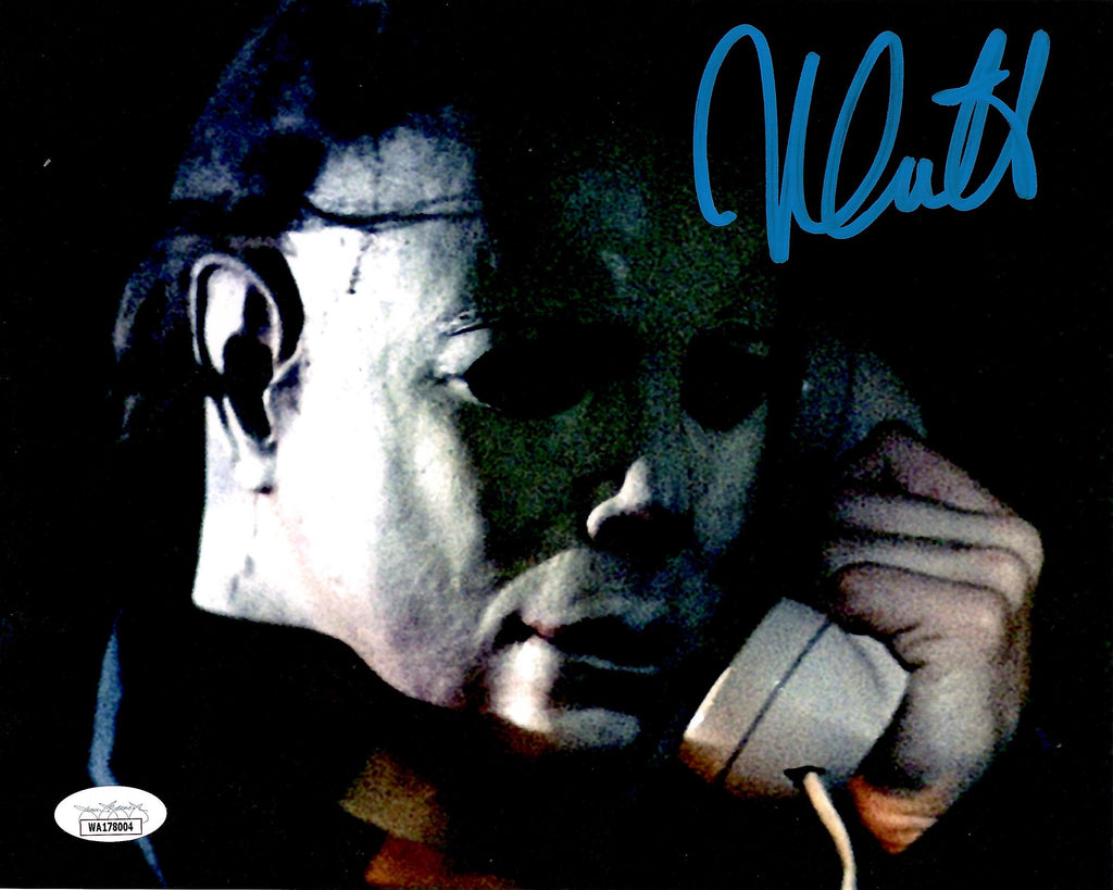 Nick Castle autographed signed 8x10 photo Halloween JSA COA Michael Myers