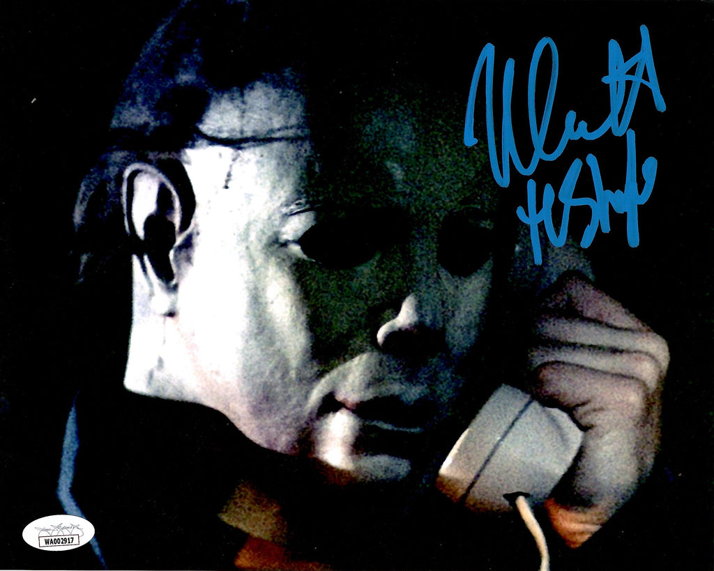 Nick Castle autographed signed inscribed 8x10 photo Halloween JSA Michael Myers