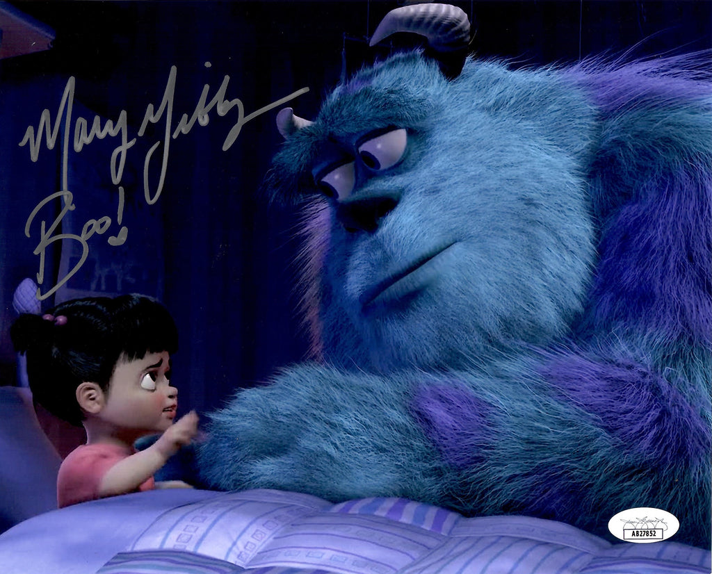 Mary Gibbs autographed signed inscribed 8x10 photo Pixar's Monsters Inc. JSA COA
