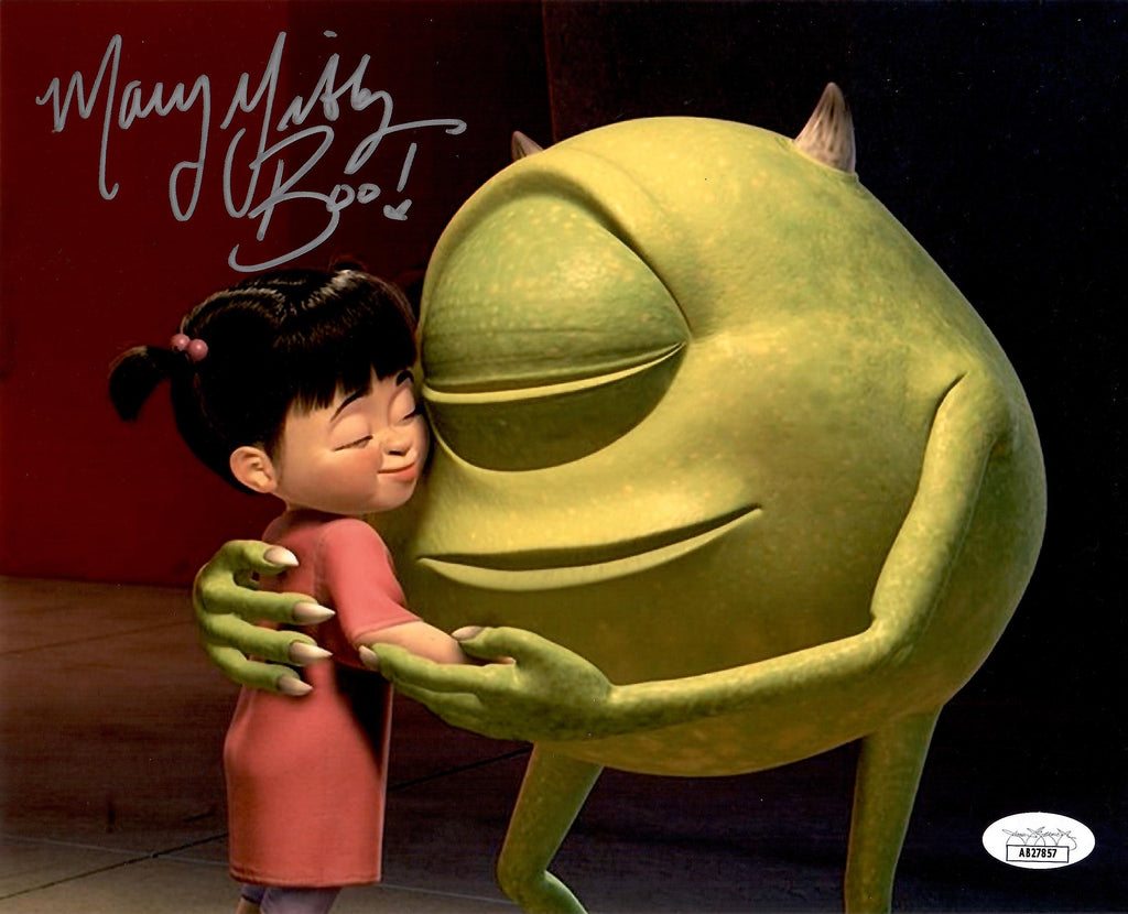 Mary Gibbs autographed signed inscribed 8x10 photo Pixar's Monsters Inc. JSA COA