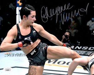 Cheyanne Vlismas autographed signed 8x10 photo UFC JSA COA MMA