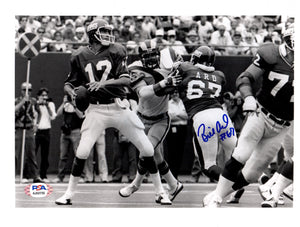 Bill Ard autographed signed 8x10 photo NFL New York Giants PSA COA